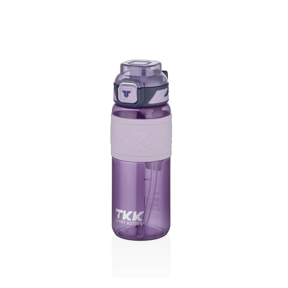 Tkk T1020 1000ml Pipetli Mor Tritan Matara ürün görseli 1