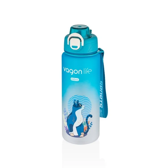 Vagonlife VGN2352 800ml Turkuaz Matara ürün görseli 1