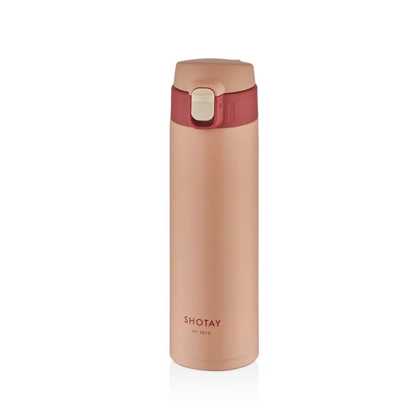 Shotay ST-8014 450ml Pembe Çelik Termos ürün görseli 1