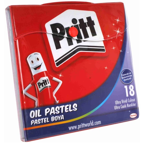 Pritt Pastel Boya Çantalı 18 Renk 1048063 ürün görseli 1