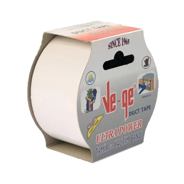 Vege Özel Amaçlı Bant Tamir ve Yalıtım Power Ducttape 50x10 Gri ürün görseli 1