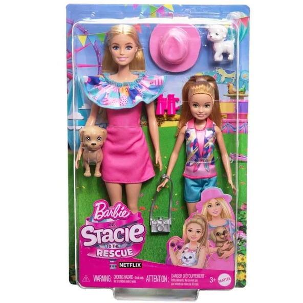 Barbie Ve Stacie Kız Kardeşler İkili Set ürün görseli 1