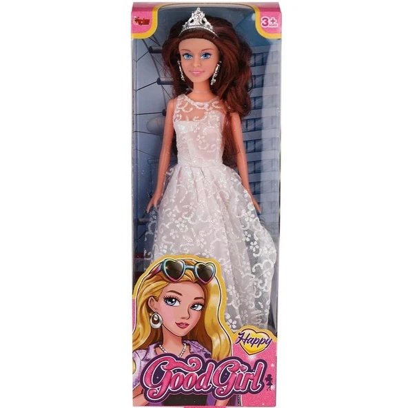 Vardem Oyuncak 29 Cm Gelinlikli Taçlı Bebek Kutulu 48 Pcs VRD-WG-66631 ürün görseli 1
