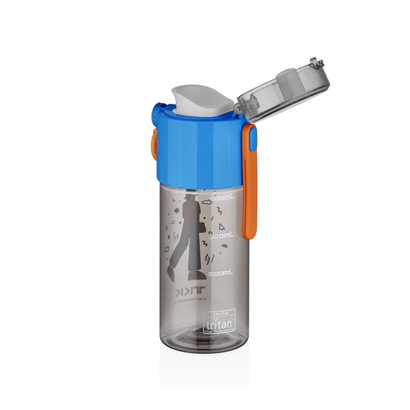 Vagonlife Tkk T1013 500ml Desenli Mavi Matara ürün görseli 1