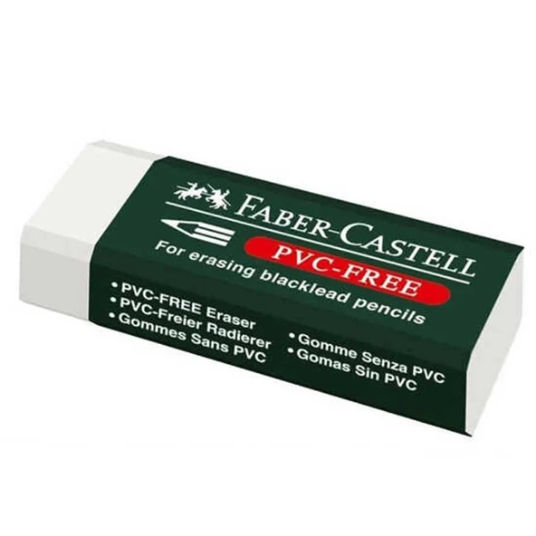 Faber-Castell Öğrenci Silgisi 20 LI Beyaz (7085-20) 18 85 39 ürün görseli 1