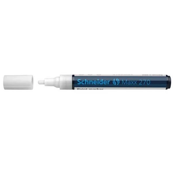 Schneider Markör Boya Maxx 1-3 MM Beyaz 270 ürün görseli 1
