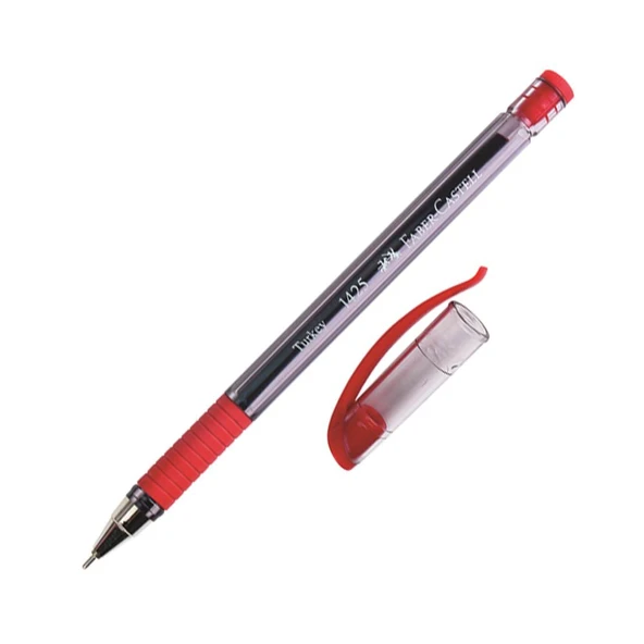 Faber-Castell Tükenmez Kalem İğne Uç Kırmızı 1425 ürün görseli 1