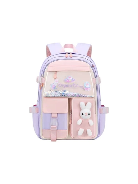 Color Bags 7 Bölmeli Aksesuarlı Su Geçirmez Okul Çantası B25 Asorti ürün görseli 1