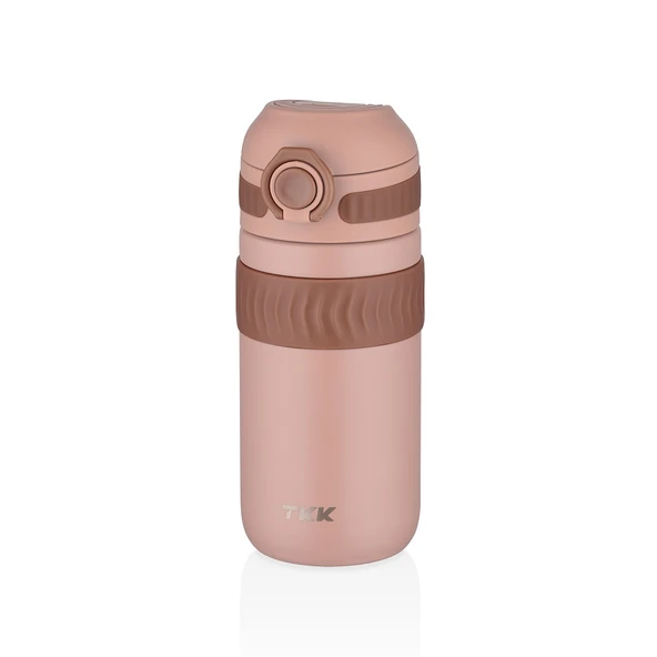 Tkk T2006 450ml Pembe Çelik Termos ürün görseli 1
