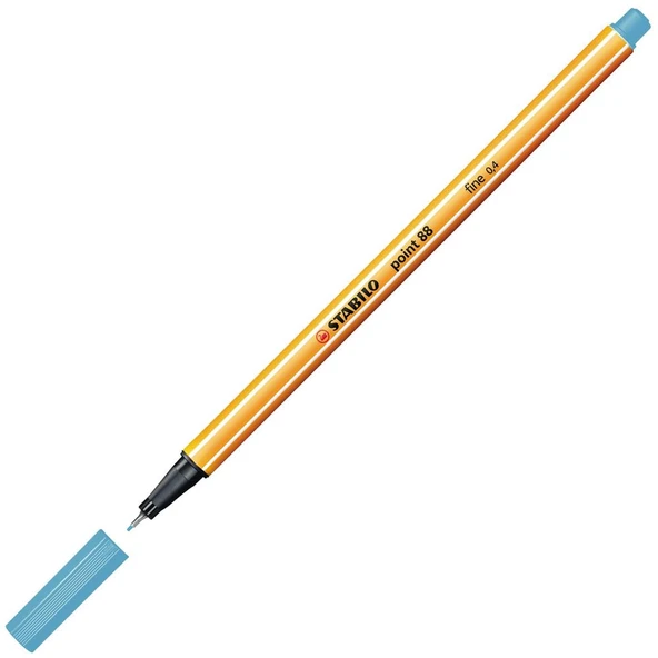 Stabilo Keçe Uçlu İnce Kalem 88 Point 0.4 MM Uçuk Mavi 88/57 ürün görseli 1
