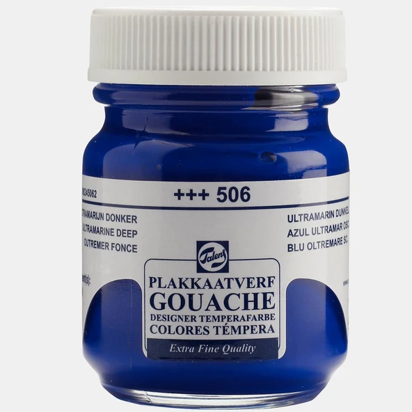 Talens Guaj Boya 16 ML Ultramarine Mavi (Ultramarin Mavisi) 506 ürün görseli 1
