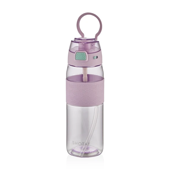 Shotay ST-7202 600ml Mor Pipetli Tritan Matara ürün görseli 1
