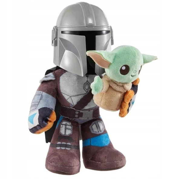 Star Wars Mandalorian Sesli Peluş Figür MTL-HNT52 ürün görseli 1