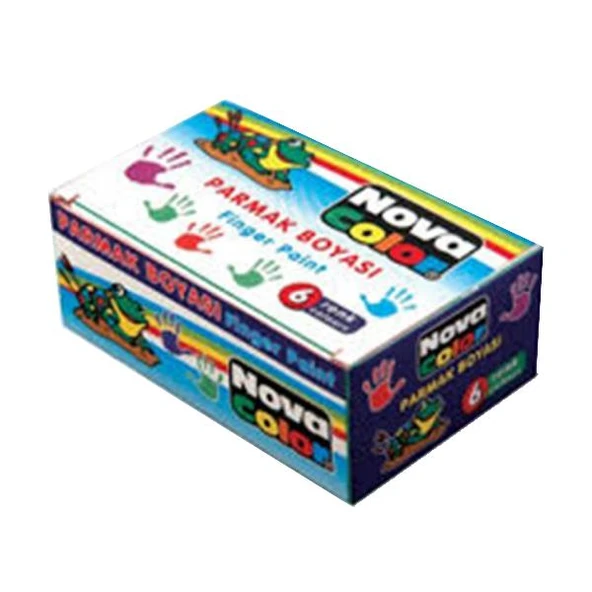 Nova Color Parmak Boyası 6 LI NC-138 ürün görseli 1