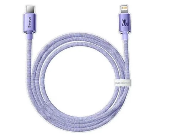 Baseus Free2 Pull Type-C 100w 2m Mor (P10364500513-00) ürün görseli 1