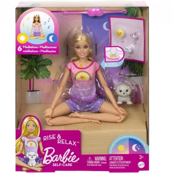 Barbie Meditasyon Yapıyor Oyun Seti HHX64 ürün görseli 1