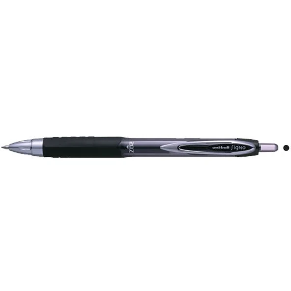 Uni-Ball Roller Kalem Signo 207 Jel Bilye Uç Mekanik 0.7 MM Siyah UMN-207 ürün görseli 1