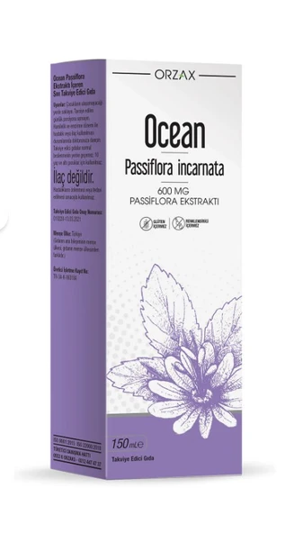 Orzax Ocean Passiflora Şurup 150 ml ürün görseli 1