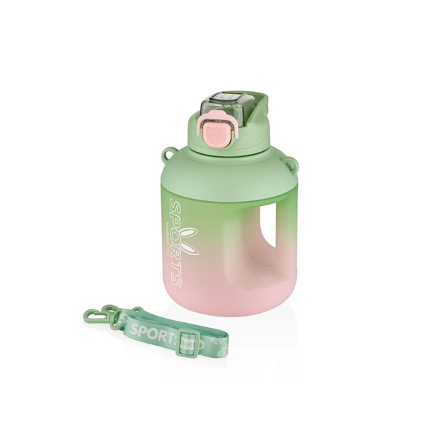 Vagonlife VGN2302 1100ml Yeşil Matara - Resim 2