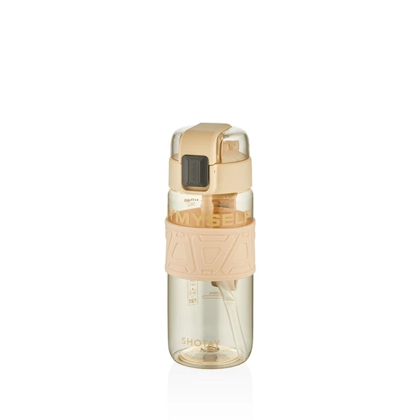 Shotay ST-7223 600ml Krem Pipetli Tritan Matara ürün görseli 1