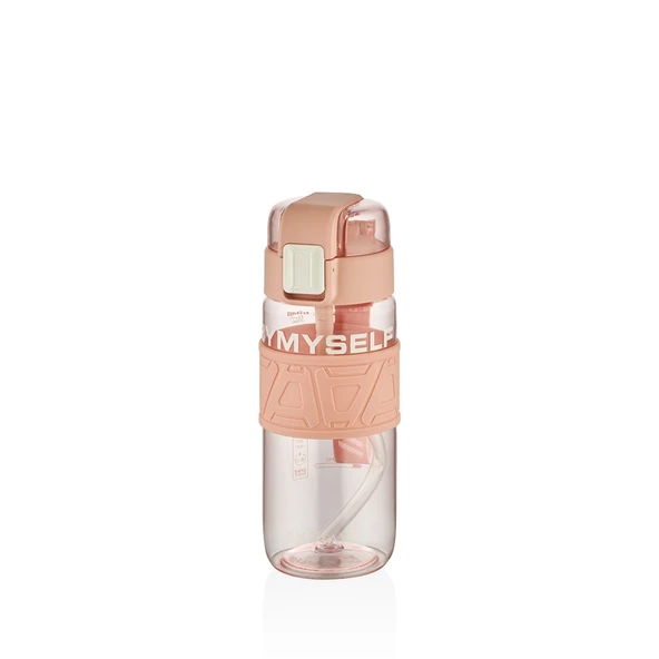 Shotay ST-7223 600ml Pembe Pipetli Tritan Matara ürün görseli 1