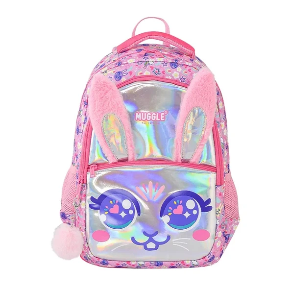 Muggle Mu-7648 Bunny Pembe Okul Çantası ürün görseli 1