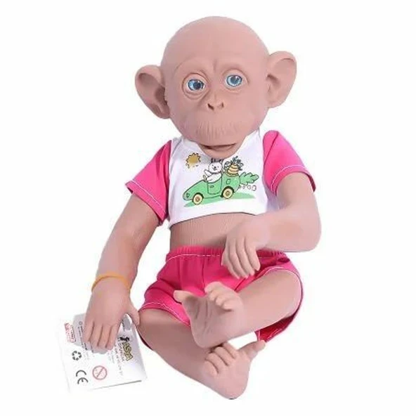 Asya Oyuncak Peluş Oyuncak Maymun 35 CM ELF23301 ürün görseli 1