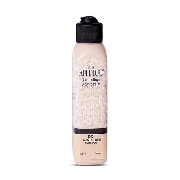 Artdeco Akrilik Boya 140 ML Mantar Beji 070R-3040 ürün görseli 1