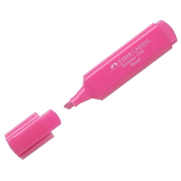 Faber-Castell Fosforlu Kalem Pastel Gül 10lu 15 46 54 ürün görseli 1