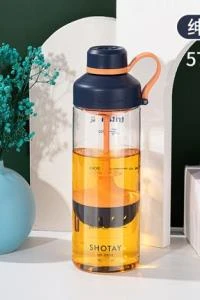 Shotay ST-6637 680ml Süzgeçli Lacivert Tritan Matara ürün görseli 1