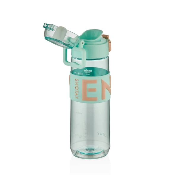 Shotay ST-7501 680ml Turkuaz Tritan Matara ürün görseli 1