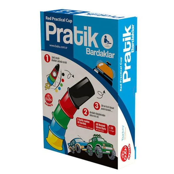 Bu-Bu Games Pratik Bardaklar BUBU-GM0004 ürün görseli 1