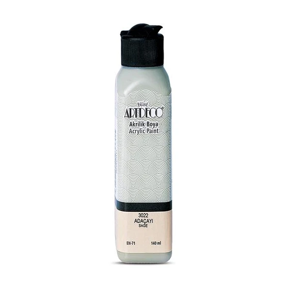 Artdeco Akrilik Boya 140 ML Adaçayı 070R-3022 ürün görseli 1