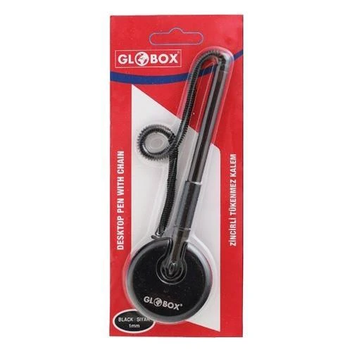 Globox Tükenmez Kalem Zincirli Siyah 1035 ürün görseli 1