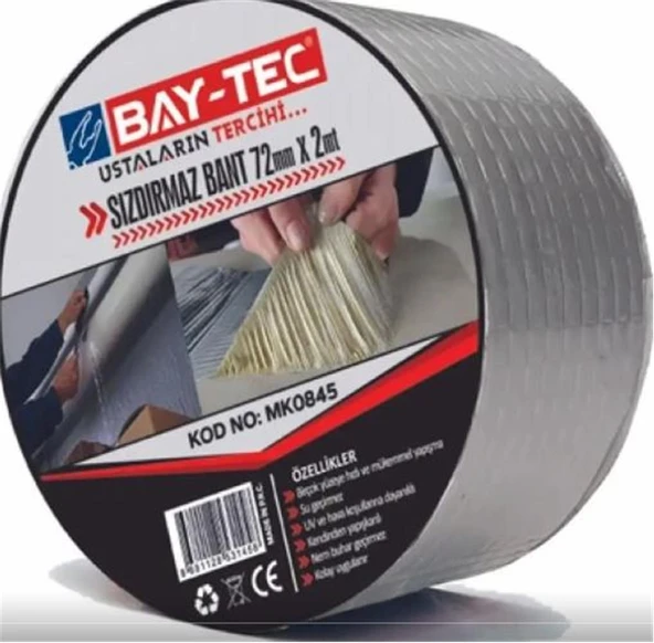 Bay-tec Sızdırmazlık Bandı 72 Mm X 2 Mt Mk-0845 ürün görseli 1