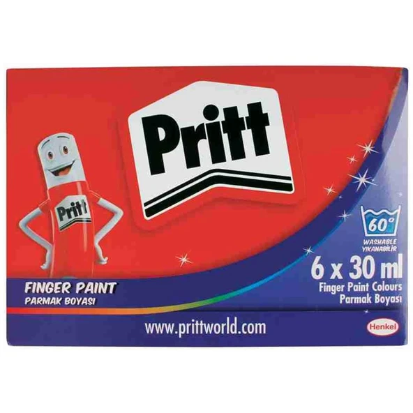 Pritt Parmak Boyası 30 ML 6 Renk 1221355 ürün görseli 1