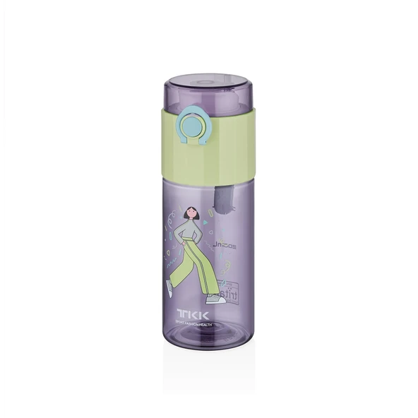Vagonlife Tkk T1013 500ml Desenli Yeşil Matara ürün görseli 1