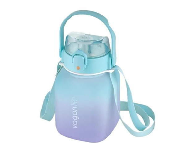 Vagonlife VGN2275P 1100ml Turkuaz Pipetli Matara ürün görseli 1