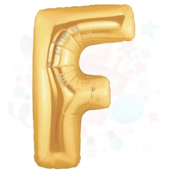 Nedi Balon Folyo 40 Harf Altın F 02130 ürün görseli 1