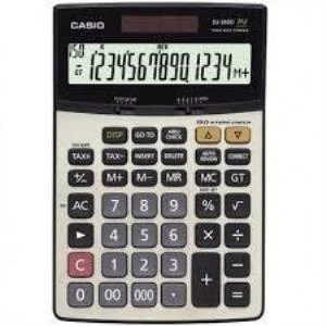 Casio DJ-240D Plus İşlem Kontrollü 14 Hane Masa Üstü Hesap Makinesi ürün görseli 1