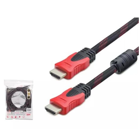 Hadron Hdx2011 20M   Hdmi Kablo Örgülü Siyah ürün görseli 1