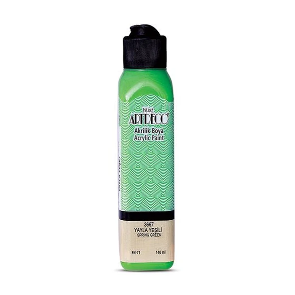 Artdeco Akrilik Boya 140 ML Yayla Yeşili 070R-3667 ürün görseli 1