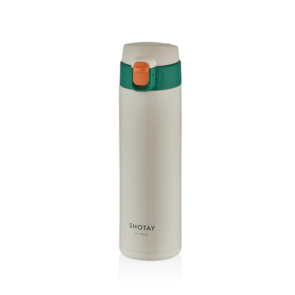 Shotay ST-8014 450ml Beyaz Çelik Termos ürün görseli 1