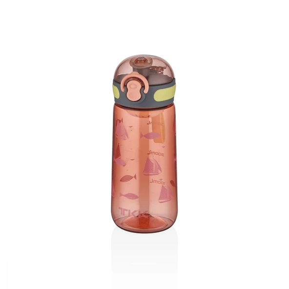 Vagonlife Tkk T1005 550ml Desenli Pembe Matara ürün görseli 1