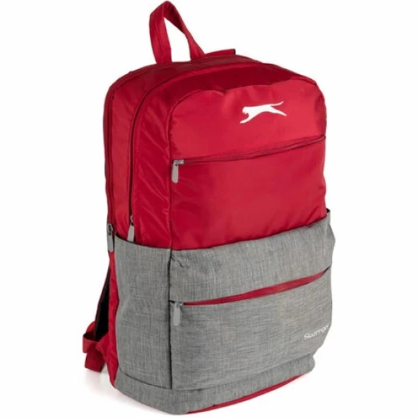 Me Sırt Çantası Slazenger Traveller Gri Kırmızı 23156 ürün görseli 1