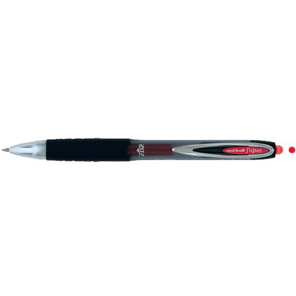 Uni-Ball Roller Kalem Signo 207 Jel Bilye Uç Mekanik 0.7 MM Kırmızı UMN-207 ürün görseli 1