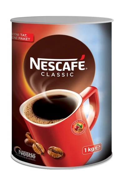 Nestle Nescafe Classıc Teneke 1kg 12392489 12498219 (12584211) ürün görseli 1