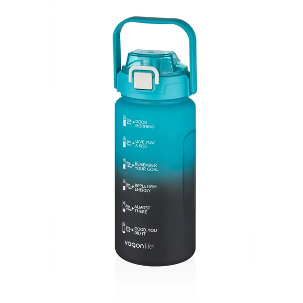 Vagonlife VGN2213 1500ml Turkuaz Pipetli Matara ürün görseli 1