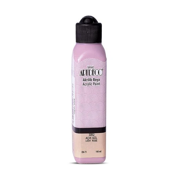Artdeco Akrilik Boya 140 ML Açık Gül 070R-3052 ürün görseli 1