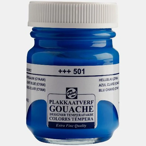 Talens Guaj Boya 16 ML Light Mavi (Açık Mavi) 501 ürün görseli 1